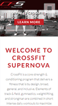 Mobile Screenshot of crossfitsupernova.com
